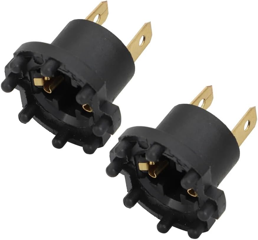 ya 9 10.24 2pcs Front Low Beam Headlight Socket Adapter B28V-51-0A3 for Mazda 3 5 Protege 5