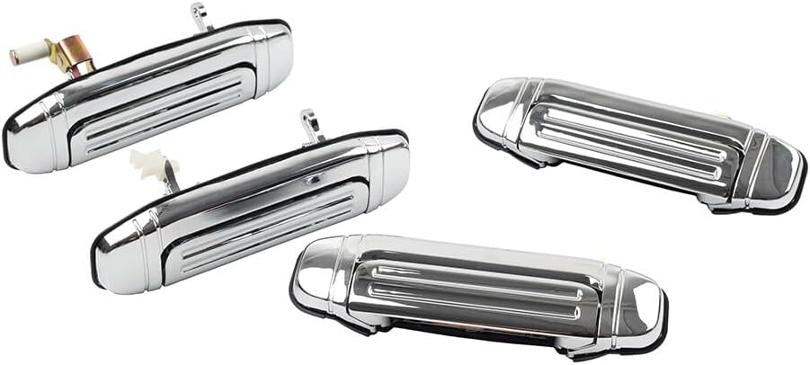 ya 10 9.16 baidi 4PC Front Rear LH RH Outer Door Handle for Mitsubishi Pajero 92-98 Montero 92-00
