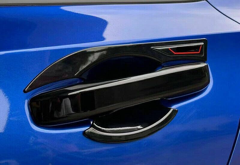 ya 5 8.10 for Honda for Civic 11th 2022-2023 Glossy Black Outer Door Handle+Bowl Cover Trim 8P