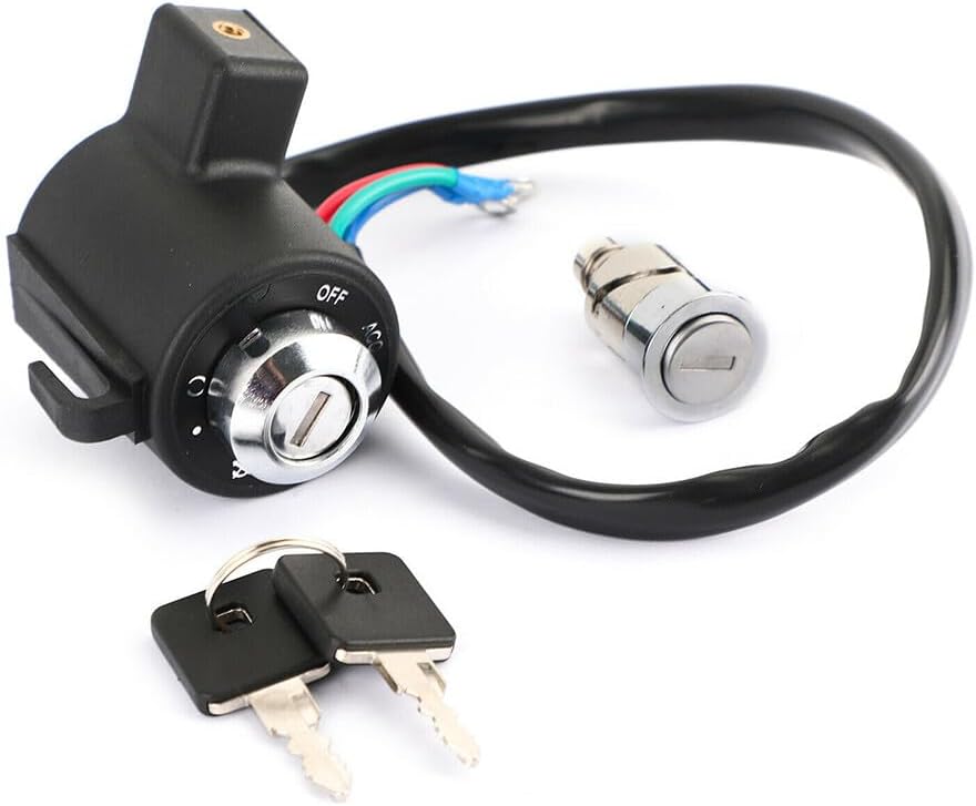 ya 11 9.14 zhengce Ignition Key Switch Tail Box Lock For FXRS Conv Low Rider Convertible 1991-