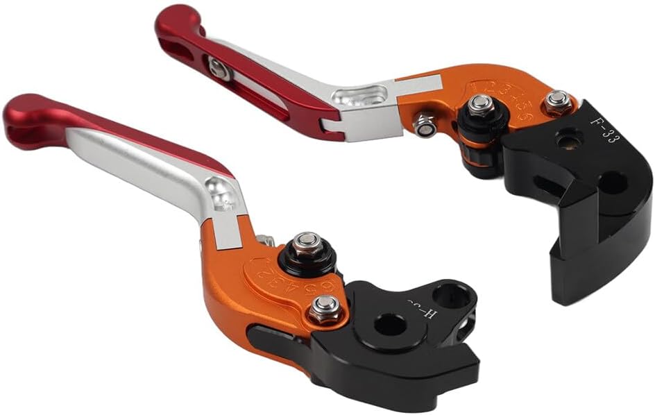 ya 6 8.24 baidi for Honda CBR1000RR 2004-2007 Foldable Extending Brake Clutch Levers Aluminum