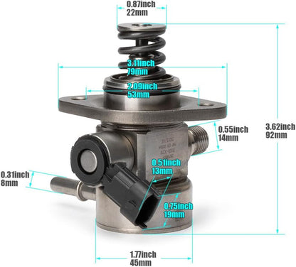 ya 11 9.14 zhengce FITS 2014-2019 for Hyundai 3.3L 3.8L 35320-3C220 HIGH PRESSURE FUEL PUMP