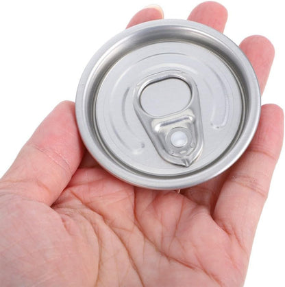 ya 14 9.20 baidi 10 Pcs Aluminum Easy-pull Cover Wide Mouth Jar Lid Lids Canning Regular-1