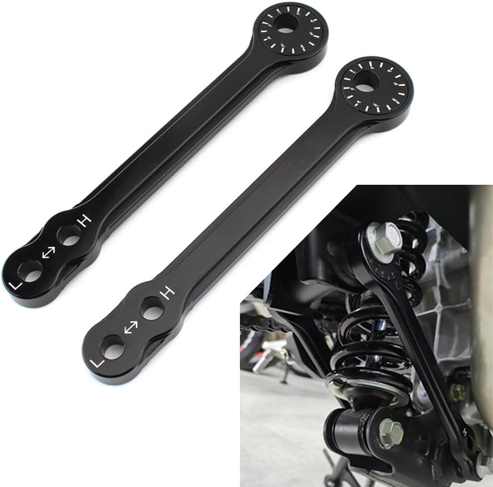 ya 6 8.24 baidi 1x Rear Suspension Linkager Lowering Kit Adjustable Fit for Kawasaki 400 Z250