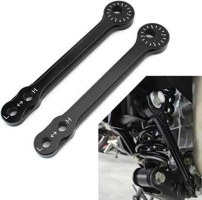 ya 6 8.24 baidi 1x Rear Suspension Linkager Lowering Kit Adjustable Fit for Kawasaki 400 Z250