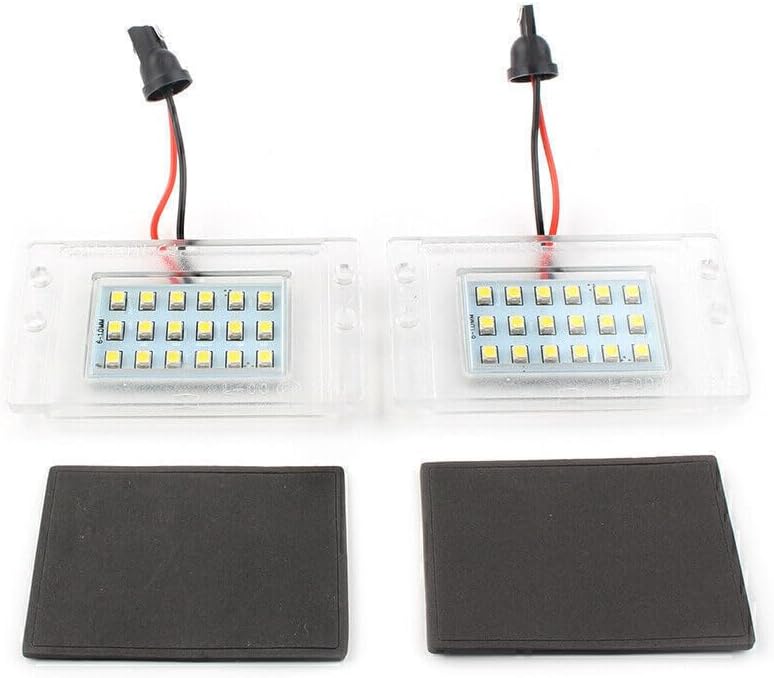 ya 4 8.8 2Pcs 18LED License Plate light Error Free For Volvo 855 93-97 V70 V70 XC 1997-00