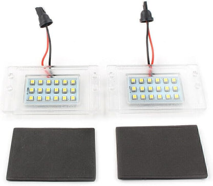 ya 4 8.8 2Pcs 18LED License Plate light Error Free For Volvo 855 93-97 V70 V70 XC 1997-00