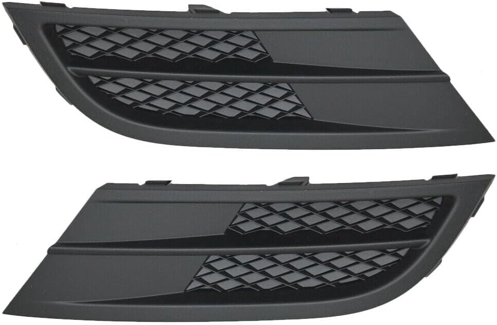 ya 10 9.16 zhengce Pair Bumper Fog Light Cover Grille Left &Right For 2015-17 for VW for JETTA