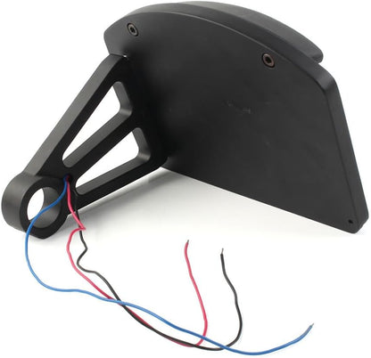 ya 10 9.16 zhengce LED Side Mount License Plate Tail Brake Light For Harley Dyna Softail FX Cu