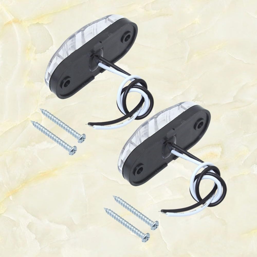 ya 13 9.15 baidi 2 Pcs Signal Light Turn Lights for The Trailer Replacement Lighting Marker