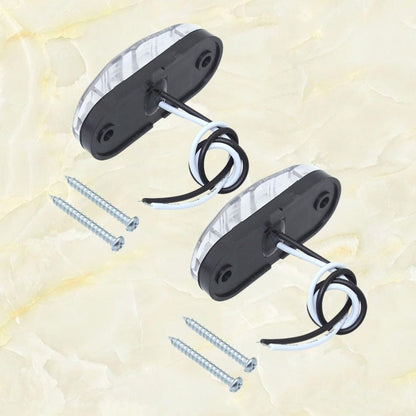ya 13 9.15 baidi 2 Pcs Signal Light Turn Lights for The Trailer Replacement Lighting Marker
