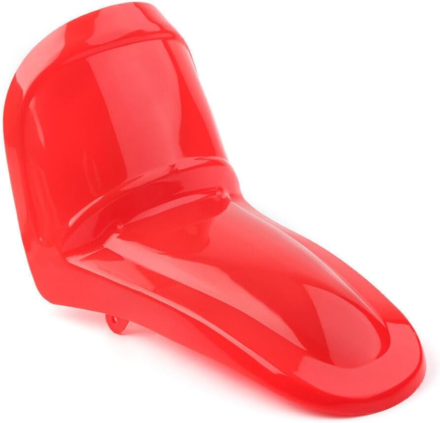 ya 4 8.10 Front Fender Cover Mudguard Fit for Yamaha PW50 Y-Zinger 50 ABS Plastic Red Motor