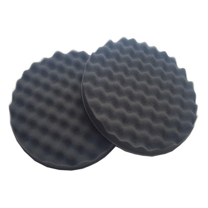 ya 13 9.15 baidi 2Pcs/Set 05725 8 Inch Round Single-Sided Foam Polishing Pad Tool Kit Black New
