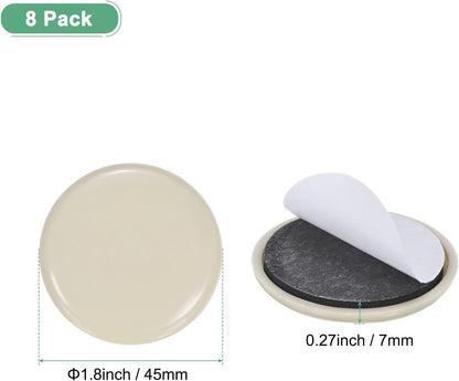 ya 26 10.21 baidi 3.5x3.5 Furniture Sliders, 16 Pcs Square Moving Furniture Slider Pads, Khaki