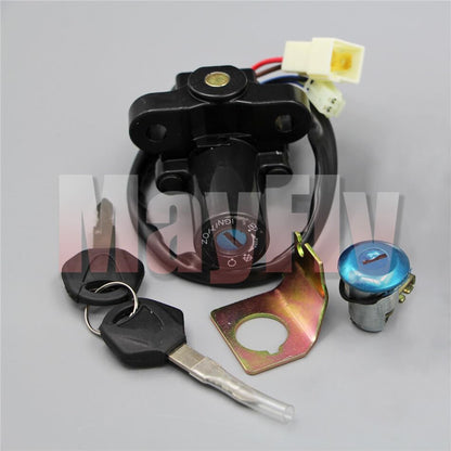 ya 6 8.24 baidi Fit for Yamaha YZF R1 FJR1300 YZF-R6 Ignition Switch Lock Fuel Gas Cap Key Set