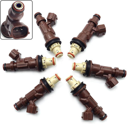 ya 10 9.16 zhengce SET Of 6Pcs Fuel Injectors for Toyota for 4Runner SR5 Sport Utility 4-Door