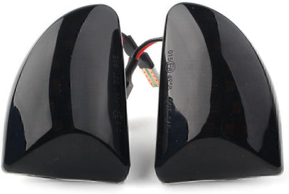 ya 7 8.24 baidi LED Sequential Dynamic Side Marker Turn Signal Light Black for Smart Fortwo W451