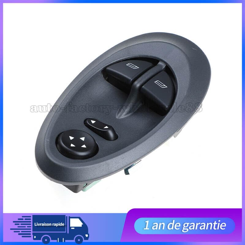 ya 13 9.15 baidi Commande Bouton Leve Vitre Compatible Pour for Iveco Daily 3 (99-06) 500321