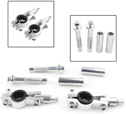 ya 4 8.14 Motorcycle Handlebar 22mm / 28mm Hand Guard Mounting Bracket Accessories
