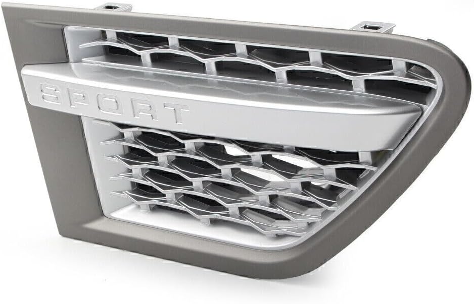 ya 4 8.24 baidi Front Right Fender Air Vent Grille Fit for Land Rover for Range Rover Sport 10-13 Grey