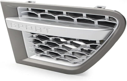 ya 4 8.24 baidi Front Right Fender Air Vent Grille Fit for Land Rover for Range Rover Sport 10-13 Grey