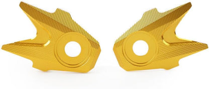 ya 14 9.20 zhengce for Kawasaki 300/250/Z250/300 2013-2016 2014 Gold Pair Rear Flat Fork Cover-1