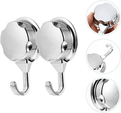ya 26 10.21 baidi Set of 2 Suction Cup Hook Wall Mounted Hooks Glass Window Hanging Washb-2