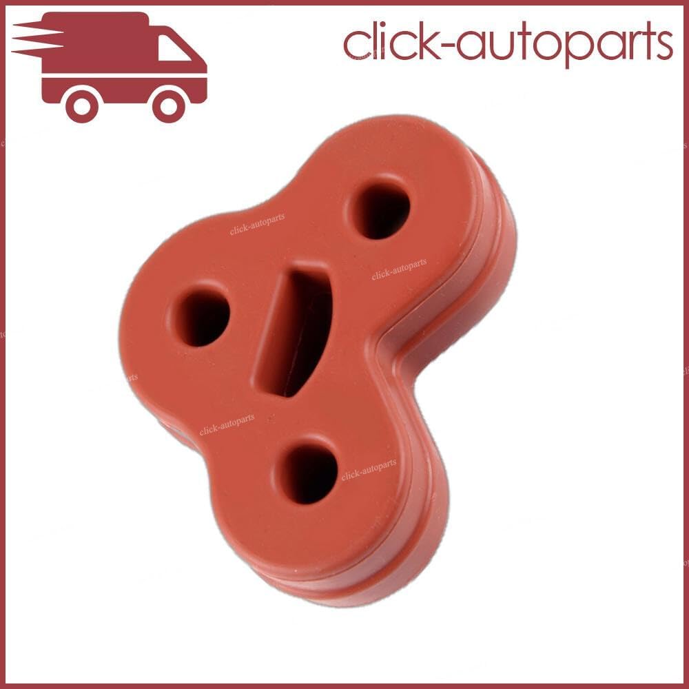 ya 4 8.24 baidi for Jaguar XJ 2010-2018 / XJR 2014-2017 / XJR575 2018 Rear Muffler Insulator Red