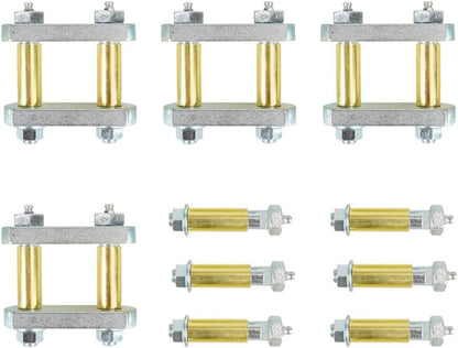ya 10 9.16 baidi Set Heavy Duty Shackle Upgrade Kit for CRE3000 Stock & Equaflex 2.25 Shackles
