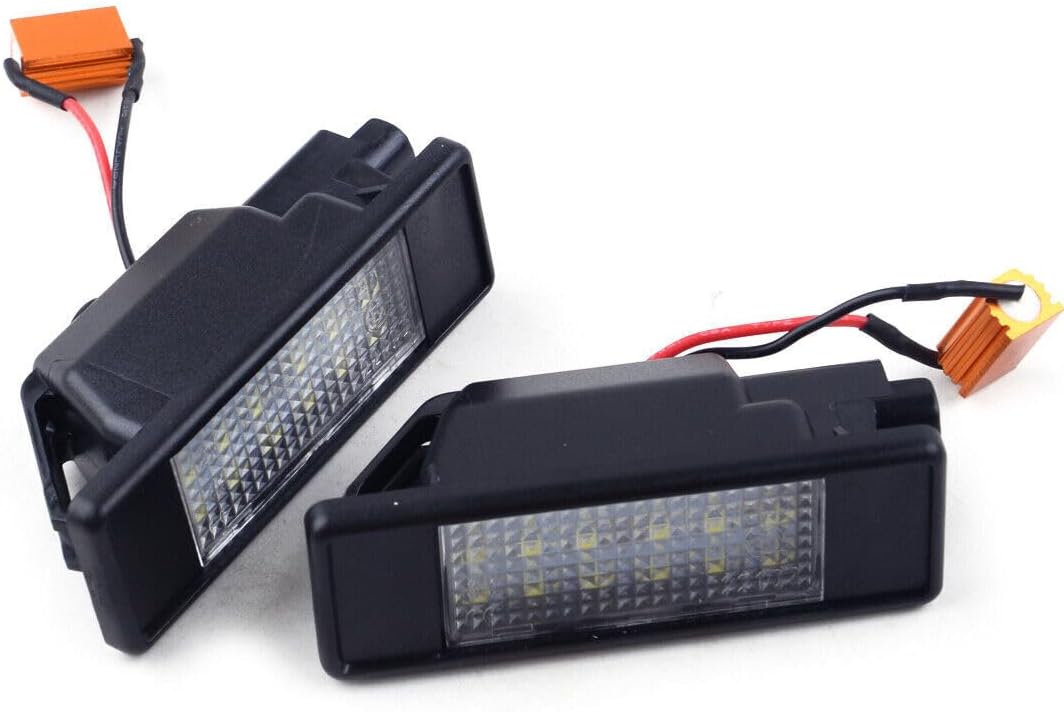 ya 4 8.14 2 Pack External Number Plate LED Lights Fits Mercedes Viano/Vito 03-14 Sprinter 