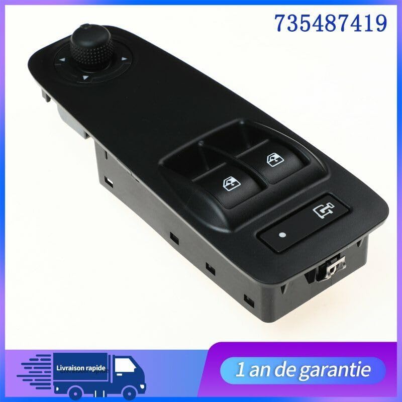 ya 13 9.15 baidi COMMANDE INTERRUPTEUR Leve VITRE Bouton Pour for Fiat DUCATO 2006-2015 = 73