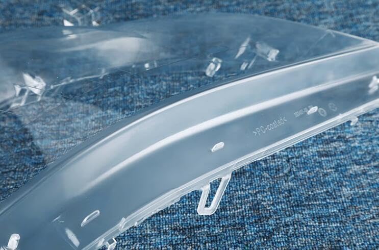 ya 4 8.14 Headlight lens transparent protective cover + glue for Mercedes GL-Class W164 2006-11 left-hand drive 