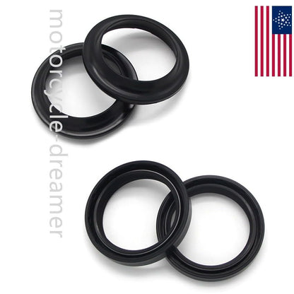 ya 13 9.15 baidi for Triumph Fork Dust Wiper Seals Kit Daytona 600 03-05/ Speed Four 600 2002-05