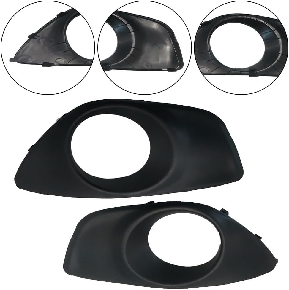 ya 13 9.15 baidi Custom Fit Fog Light F for Rame Covers for for Hyundai Santa Fe 10 to 12 Year Models