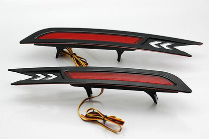 ya 4 8.14 Rear bumper fog light LED DRL reflector brake light for Honda CR-V CRV 2010 2011