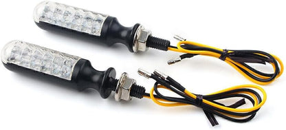 ya 4 8.10 2¡Á Universal Motorcycle Turn Signal Lights Indicator Blinker Amber Bulbs 12V