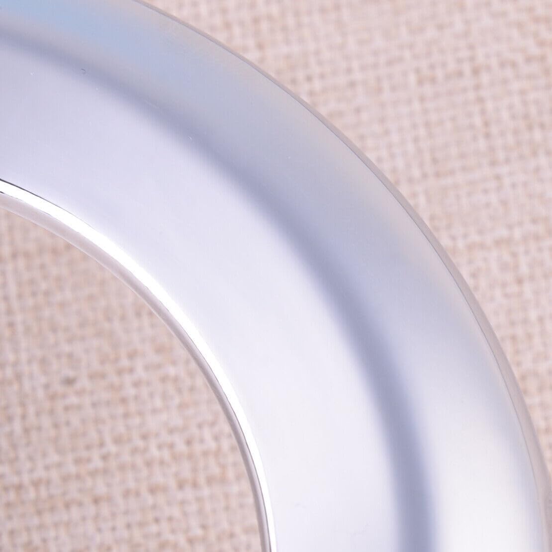 ya 4 8.14 Front 2 Pack Fog Lamp Cover Ring Trim Fits for Toyota RAV4 Limited Edition 2009-2012 