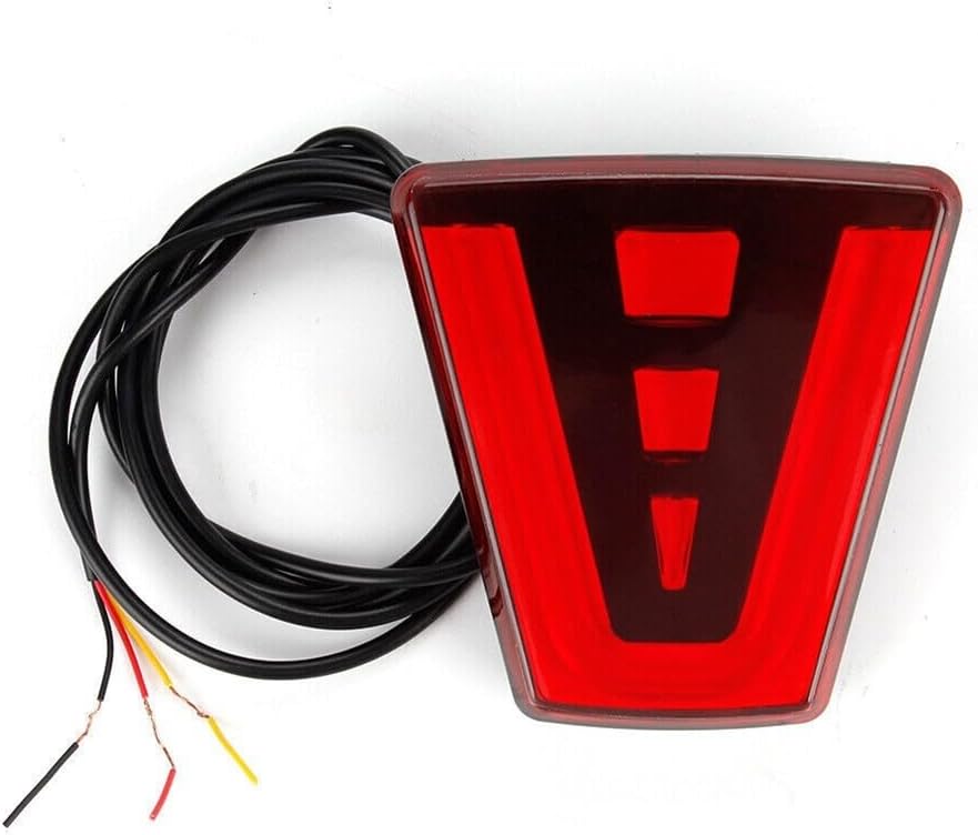ya 13 9.15 baidi Brake Signal Lamp Safety Stop Super Bright Flashing Fog Lamp Headlight