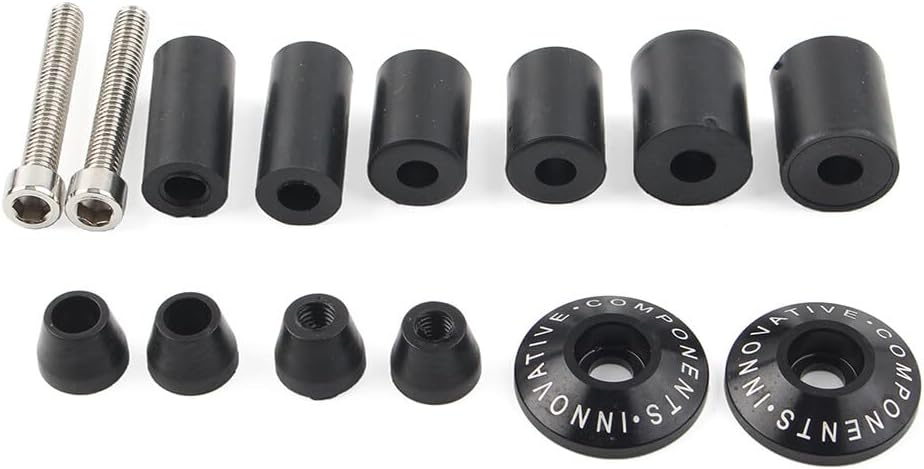 ya 5 8.10 CNC 7/8'' Handle Bar End Weights Handlebar Grips Cap Plugs Dirt Bike Motorcycle