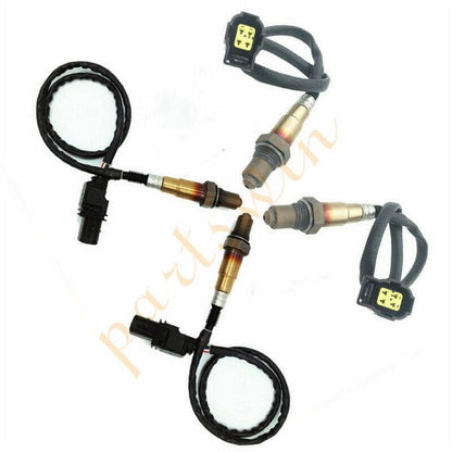 ya 2 8.24 baidi 4 Pieces of O2 Oxygen O2 sensors, Upper and Lower, Suitable for 2006-2007 for Mercedes-Benz C230 V6 2.5L