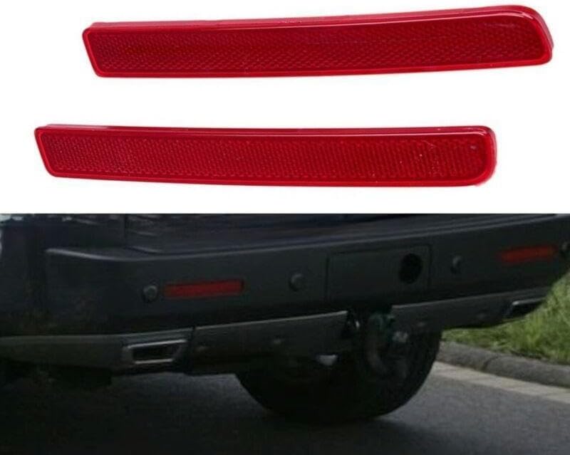 ya 4 8.14 2-piece rear bumper red reflector suitable for Land Rover Discovery 3/4 for