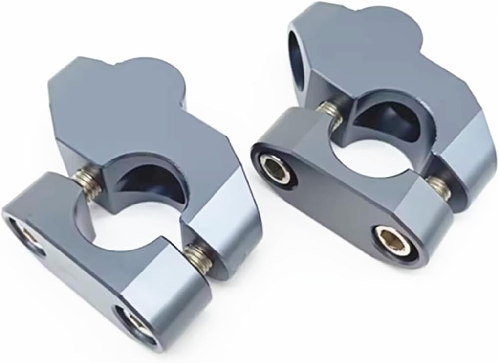 ya 13 9.15 baidi Motorcycle Handlebar Handle Bar Risers Mount Clamp Adapter Titanium 7/8in 2Pcs