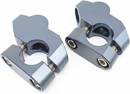 ya 13 9.15 baidi Motorcycle Handlebar Handle Bar Risers Mount Clamp Adapter Titanium 7/8in 2Pcs
