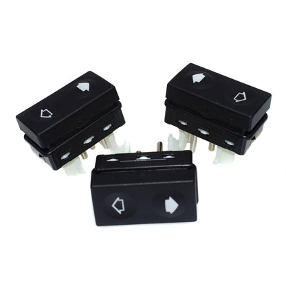 ya 4 8.8.2 3-Piece Power Window Switch Control for BMW E36 318i 325i 61311387916