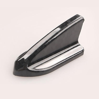 ya 6 8.14 10pcs Shark Fin Diffuser Vortex Generator Universal Car Roof Spoiler Bumper TW