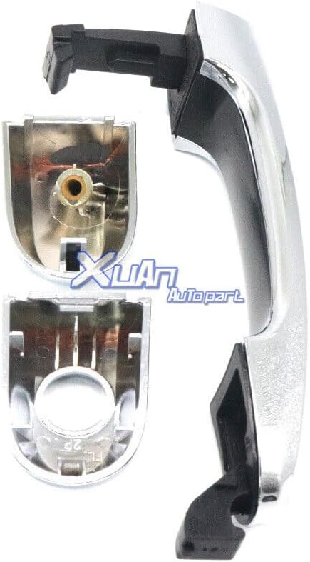 ya 5 8.24 baidi LF Front and Rear Driver Chrome Door Exterior Handle with Decoration for Kia for Sorento 11-15