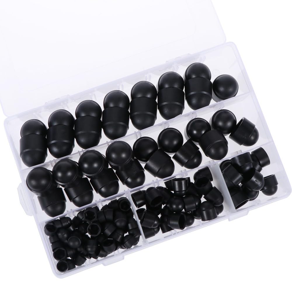 ya 13 9.15 baidi 145 Pcs Bolt caps Plastic nut Covers Plastic nut Covers Bolt