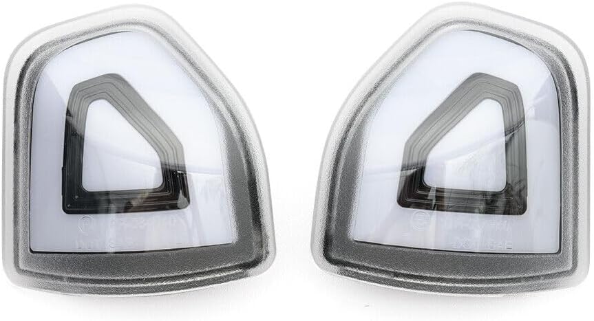 ya 4 8.10 2 LED Side Mirrors DRL Turn Signal Lights for Dodge for Ram 1500 2500 3500 Switchback