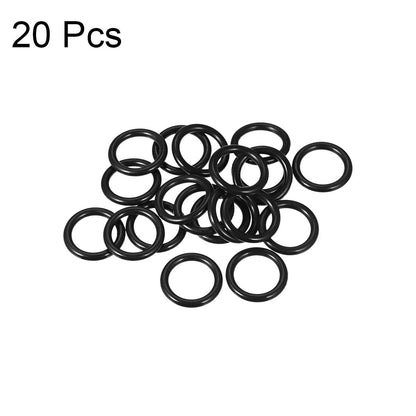 ya 13 9.15 baidi O-Rings Nitrile Rubber 12mmx17mmx2.5mm Seal Rings Sealing Gasket 20pc