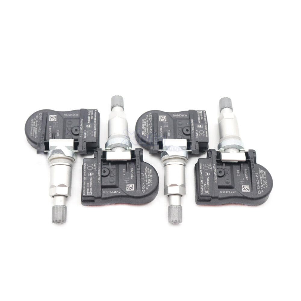 ya 2 8.15 for Honda Pilot 2016-2019 42753-TG7-A51 433MHz 4pcs TPMS TIRE Pressure Sensor
